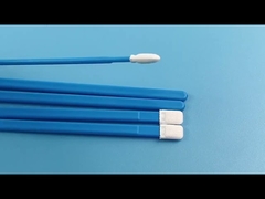 Small Rectangle Flat Blue Polyester Cleaning Swabs