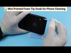 Çift Uçlu Kafa Temiz Oda Sünger Köpük Swab TX750 Tüy Bırakmayan