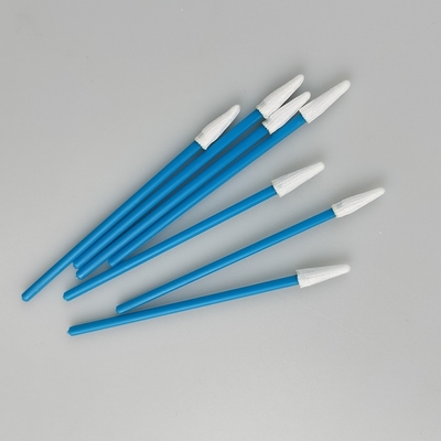 Küçük Sivri Dakron Başlı Polyester Uçlu Swab 3" Tiftiksiz Çift Katmanlı