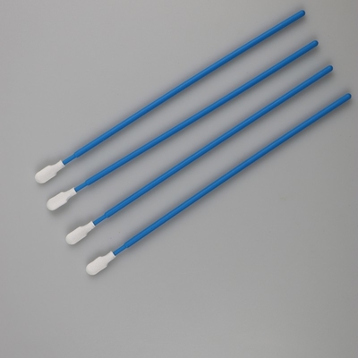 6.5" Tiftiksiz Uzun Saplı Polyester Swablar Temiz Oda Kürek Dacron Temizleme