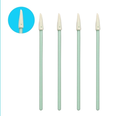 Küçük Hünerli Sünger Tırnağı PP Stik Slot Çukur Temizlik Swab 76mm