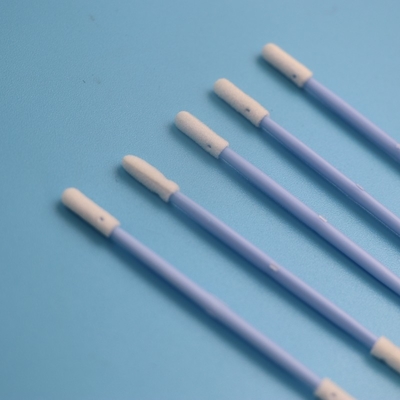 Mikro Yuvarlak Kafa Sünger Temiz Oda Köpük Çubuğu 3.2mm Tüy Bırakmayan