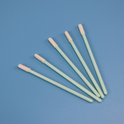 SMT Temizleme Mini Yuvarlak Kafa Temiz Oda Köpük Çubuğu 3.2mm Tüy Bırakmayan