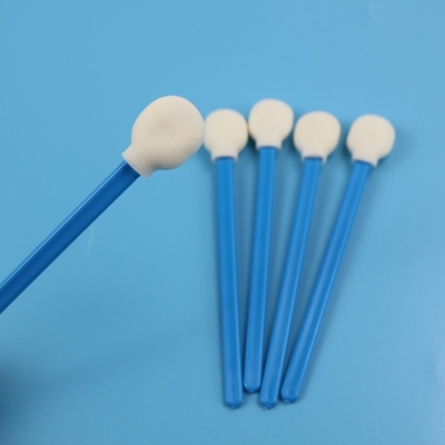 Mavi Saplı Araç Bakımı Temiz Oda Köpük Uçlu Swab TX708 Tüy Bırakmayan