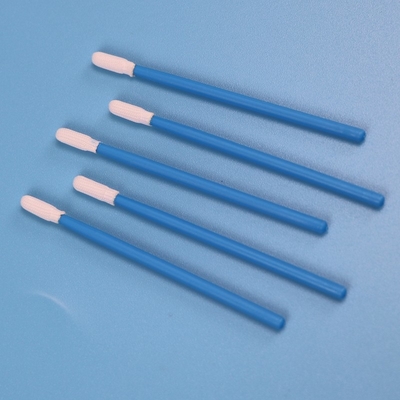Tüy Bırakmayan Yeşil Saplı Küçük Polyester Temiz Oda ESD Swab TX743B