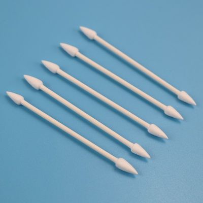 Çift Noktalı Başlar Qtips Pamuk Swab