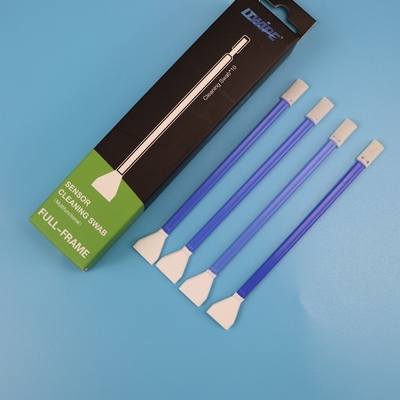 Kamera Sensörü 16mm için Tüy Bırakmayan Mikrofiber APS-C Sensör Temizleme Swabları