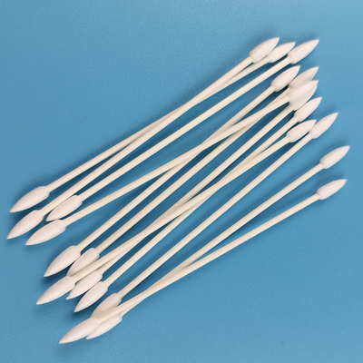 3mm Çevre Dostu Kağıt Çubuğu Çift Sivri Qtips Makyaj Temizleme İçin Kozmetik Pamuklu Çubukla