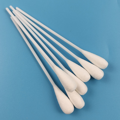 10mm Büyük Yuvarlak Kafa Qtips Pamuklu Çubuk Biyobozunur Makyaj Çıkarma Aplikatör Pamuklu Çubukla