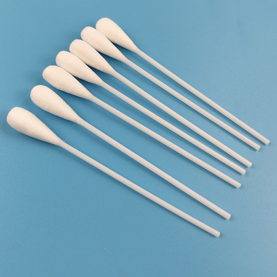 10mm Büyük Yuvarlak Kafa Qtips Pamuklu Çubuk Biyobozunur Makyaj Çıkarma Aplikatör Pamuklu Çubukla