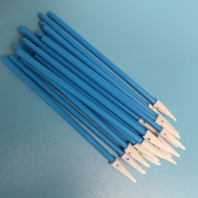 Elektronik Temizlik Qtips için Yeşil / Kırmızı El ile Lint Serbest Hünerli Köpük Swab