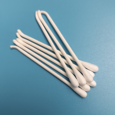 Biyolojik olarak ayrıştırılabilir günlük kullanım kağıt çubuğu Qtips Kulak Temizleyici Kancalı Pamuk Swab
