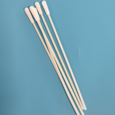 Steril Flocked Nylon Örnek Toplama Swabları Bireysel Sarılmış Oral Swab