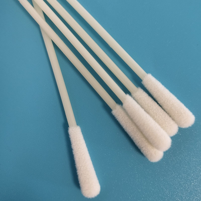 Steril Flocked Nylon Örnek Toplama Swabları Bireysel Sarılmış Oral Swab