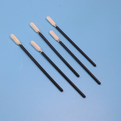 TX746 Düşük Parçacık Dışarı Siyah El Sponge Foam Tip Temiz Oda Swab Yazıcı Temizlik İçin