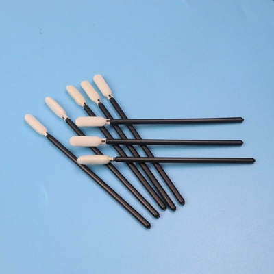 TX746 Düşük Parçacık Dışarı Siyah El Sponge Foam Tip Temiz Oda Swab Yazıcı Temizlik İçin