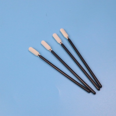TX746 Düşük Parçacık Dışarı Siyah El Sponge Foam Tip Temiz Oda Swab Yazıcı Temizlik İçin