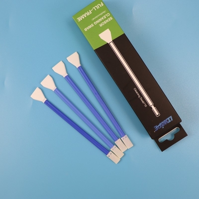 Bireysel Paketleme Çift Sonu Mikrofiber Swab APS-C Kamera Sensörü Temizlik Swab