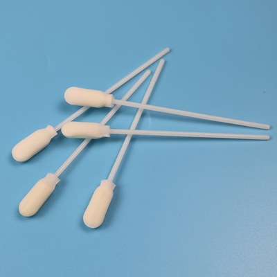 10 mm Büyük Yuvarlak Sünger Sıkı Köpük Ucu Örnek Toplama Swab Bireysel Paketleme