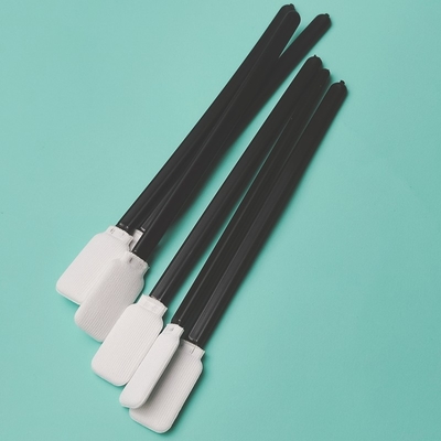 Siyah El Dacron Stick Düz Kare Temiz Oda Poliester Swab 714 Lint Free