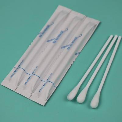 Plastik El Pre- ıslak Qtips Alkolle Tıbbi Pamuk Bud Swab Uygulayıcı