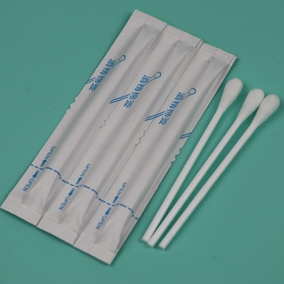 Plastik El Pre- ıslak Qtips Alkolle Tıbbi Pamuk Bud Swab Uygulayıcı