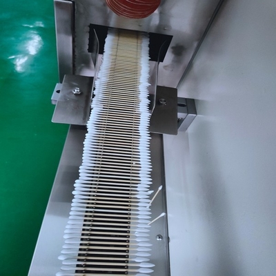 Otomatik Paslanmaz Çelik Tıbbi / Gündelik Swab Makinesi Dakikada 100 Swab Kapasitesi