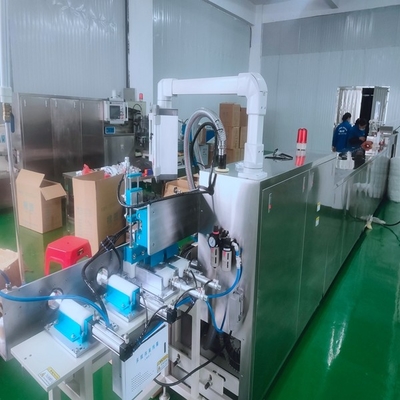 Elektrikli Paslanmaz Çelik Otomatik Doğa Pamuk Swab Makinesi Dakikada 100 Swab Kapasitesi