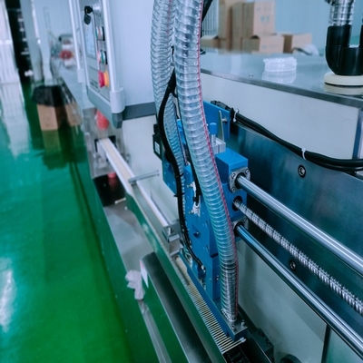 Elektrikli Paslanmaz Çelik Otomatik Doğa Pamuk Swab Makinesi Dakikada 100 Swab Kapasitesi