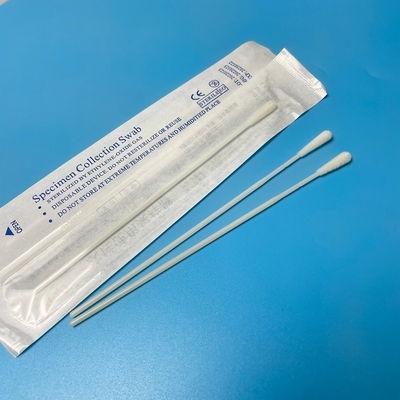 15cm uzunlukta numune toplama tamponları 30mm kırılma noktasıyla boğaz örneği almak