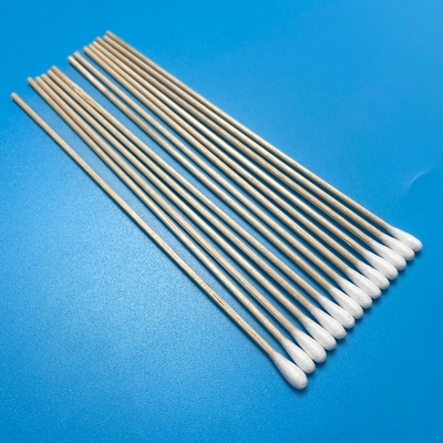 Ahşap Pamuk Swab 150mm Uzunlukta Örnek Toplama Swabs