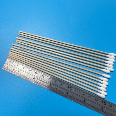 5 mm çaplı pamuk ucu ahşap pamuklu 150 mm uzunlukta tek kullanımlık tampon