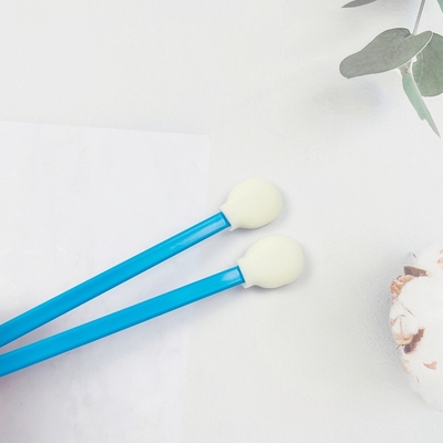 708 Tip Yuvarlak Köpük Topu Swabs Mavi Stik Baskı Başlığı Temizle Uygula Sıvı