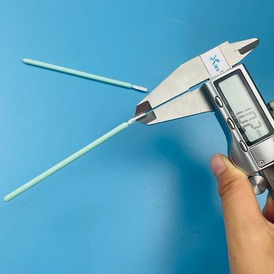 Disposable Polyester Tipped Swabs 1mm Cloth Head 100pcs/Bag for Optic Slot Cleaning