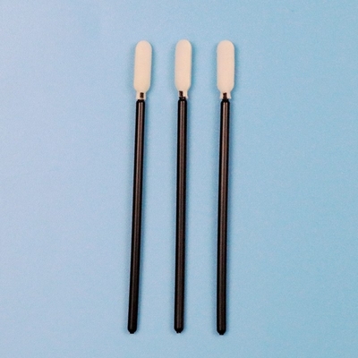 746 Lint Free Open Cell Sponge Stick Araba Temizleme Köpük Swab Black Handle ile