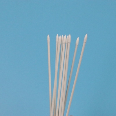 BB-013 Biyolojik olarak ayrıştırılabilir kağıt çubuğu Mini Tırnaklı Temiz Oda Q İpuçları Endüstriyel Temizlik Pamuk Bud Swab Huby Stick