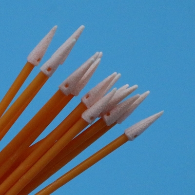 TX750 Çifte Sonu Mini Sünger Swab Sıkıştırılmış Küçük Temiz Oda Portakal Çubuğu ile Detaylı Köpük Swab