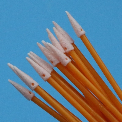 TX750 Çifte Sonu Mini Sünger Swab Sıkıştırılmış Küçük Temiz Oda Portakal Çubuğu ile Detaylı Köpük Swab