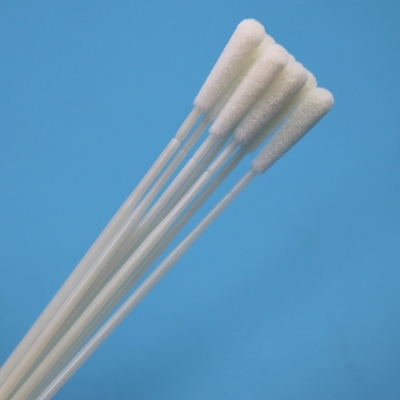 Tek kullanımlık ABS Stick Flocked Nylon Oral Swab Steril Örnek Toplama Swab