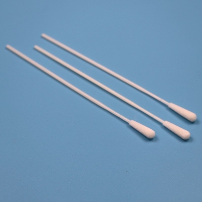 Tek kullanımlık ABS Stick Flocked Nylon Oral Swab Steril Örnek Toplama Swab