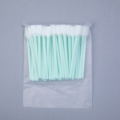 Temiz Oda Sınıfı Sünger Swabs Lint Serbest Kalın Köpük Temizlik Swabs Elektronik Optik için