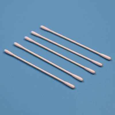 BB-002 Biyolojik olarak ayrıştırılabilir Kağıt çubuğu 2.6 mm Küçük Pamuk Kürükleri Kozmetik Qtips Makyaj Çekme Pamuk Swab