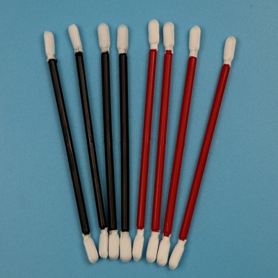 Stokta 768 Araç Temizliği İçin Dönüştürülmüş Başlı Poliester Detaylı Swab Temiz Oda Mikrofiber Swab