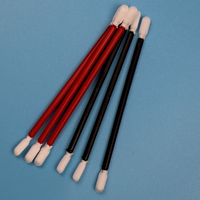 Stokta 768 Araç Temizliği İçin Dönüştürülmüş Başlı Poliester Detaylı Swab Temiz Oda Mikrofiber Swab