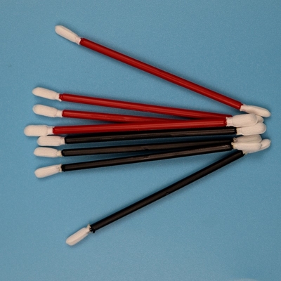 Stokta 768 Araç Temizliği İçin Dönüştürülmüş Başlı Poliester Detaylı Swab Temiz Oda Mikrofiber Swab