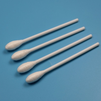 10cm PP Stick Büyük Yuvarlak Baş Pamuk Kürük Tıbbi Qtips Pamuk Swab Uygulayıcı