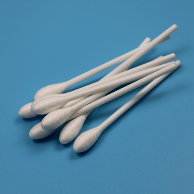 10cm PP Stick Büyük Yuvarlak Baş Pamuk Kürük Tıbbi Qtips Pamuk Swab Uygulayıcı