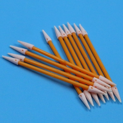 Lint Free Orange Stick Double Ended Pointed Sponge Detaylı Swab Temiz Oda Köpük Swab