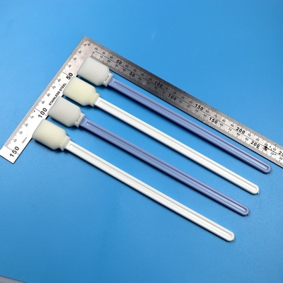 228mm Lint Free Extra Long Handle Dikdörtgen Sünger Detaylı Swab Yazıcı Temizlik Köpük Swab