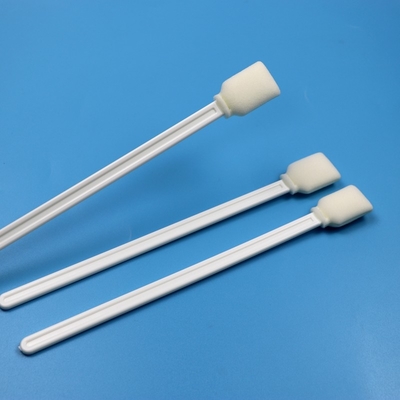 228mm Lint Free Extra Long Handle Dikdörtgen Sünger Detaylı Swab Yazıcı Temizlik Köpük Swab